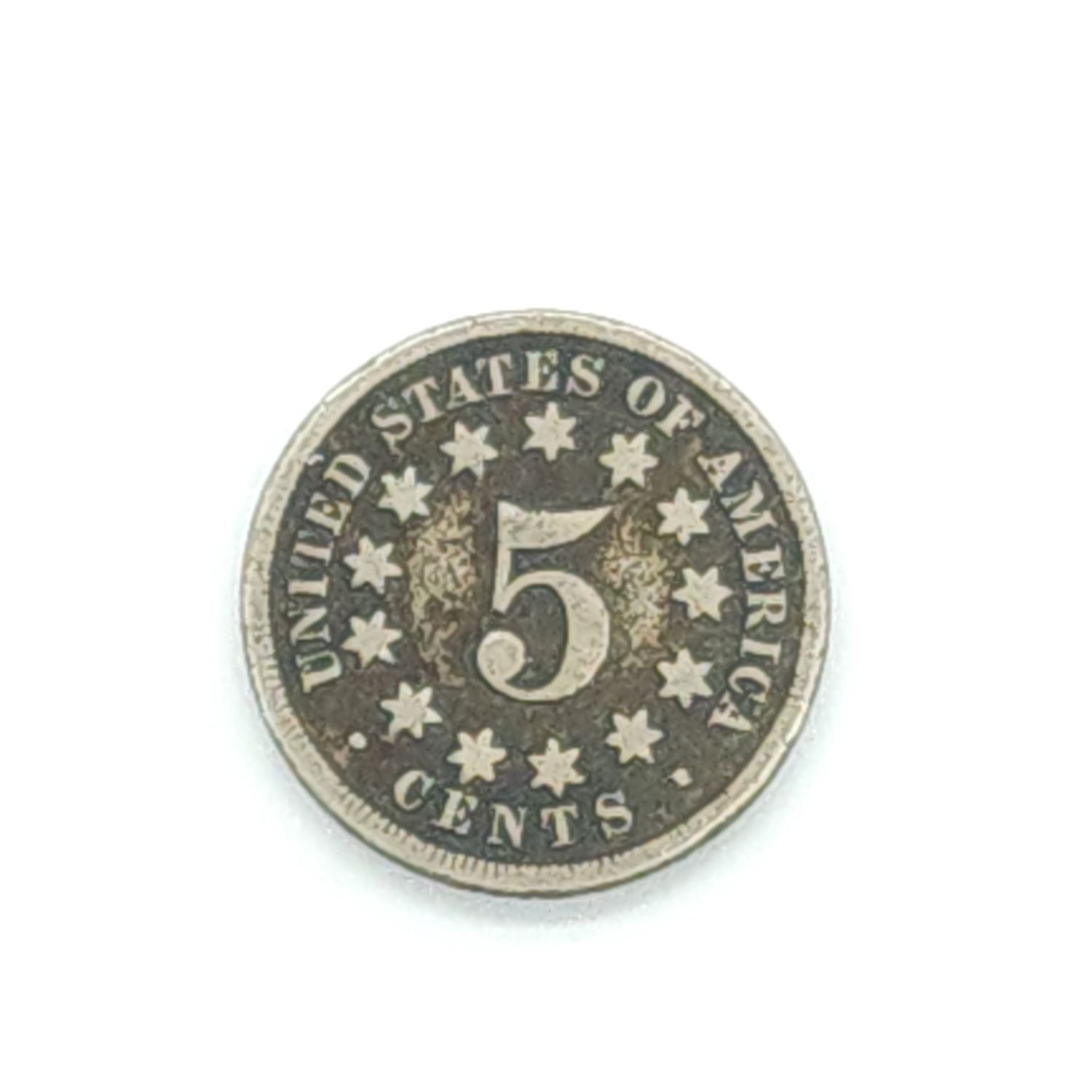 1868 Shield Nickel