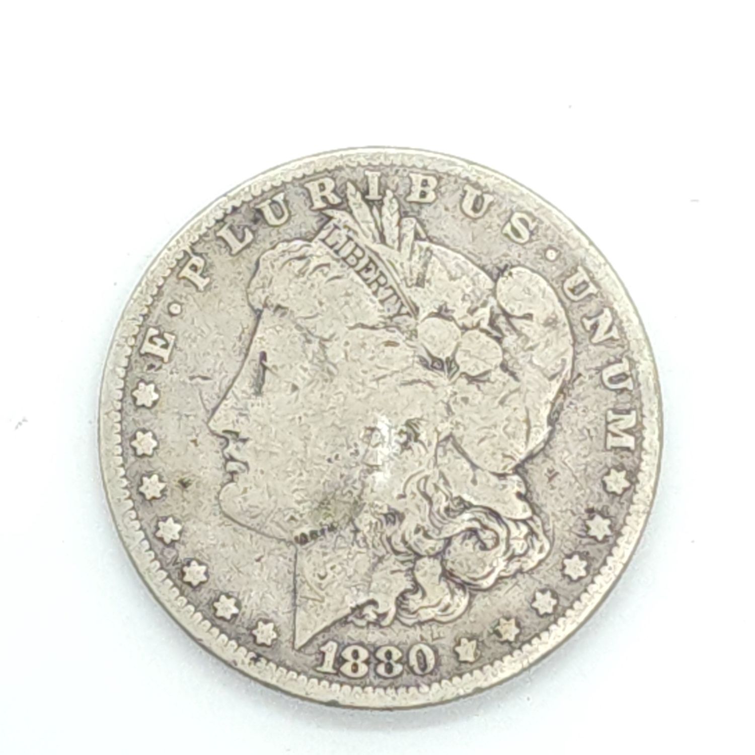 1880-O Morgan Silver Dollar