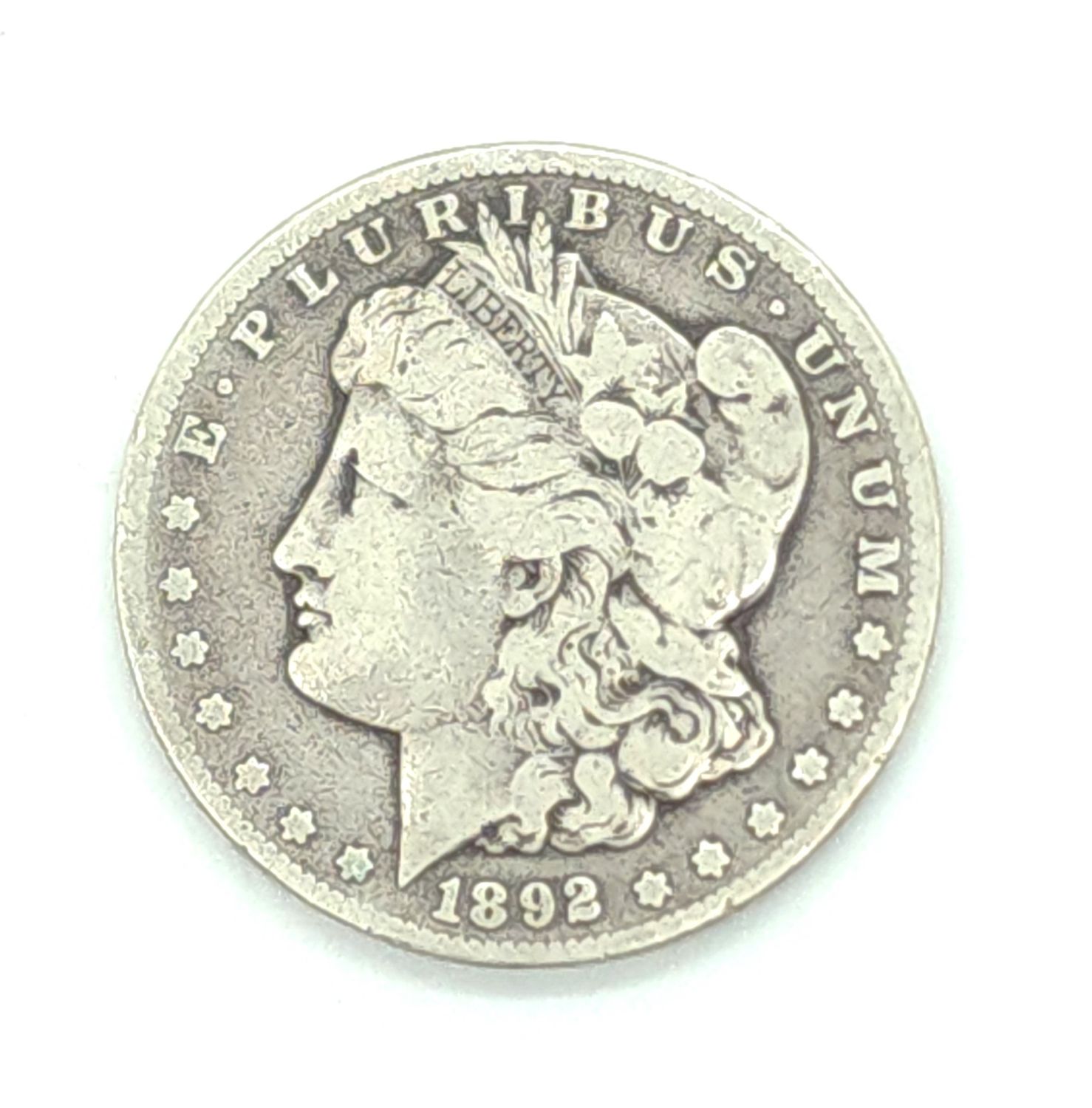 1892-CC Morgan Silver Dollar