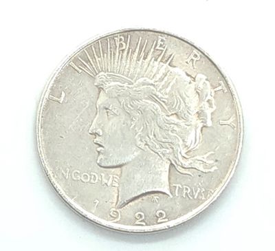 1922 Peace Silver Dollar.......