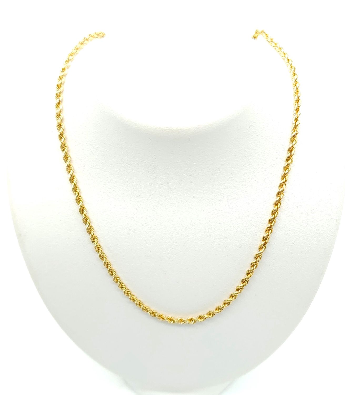 14k Rope Chain Size: 24&quot;