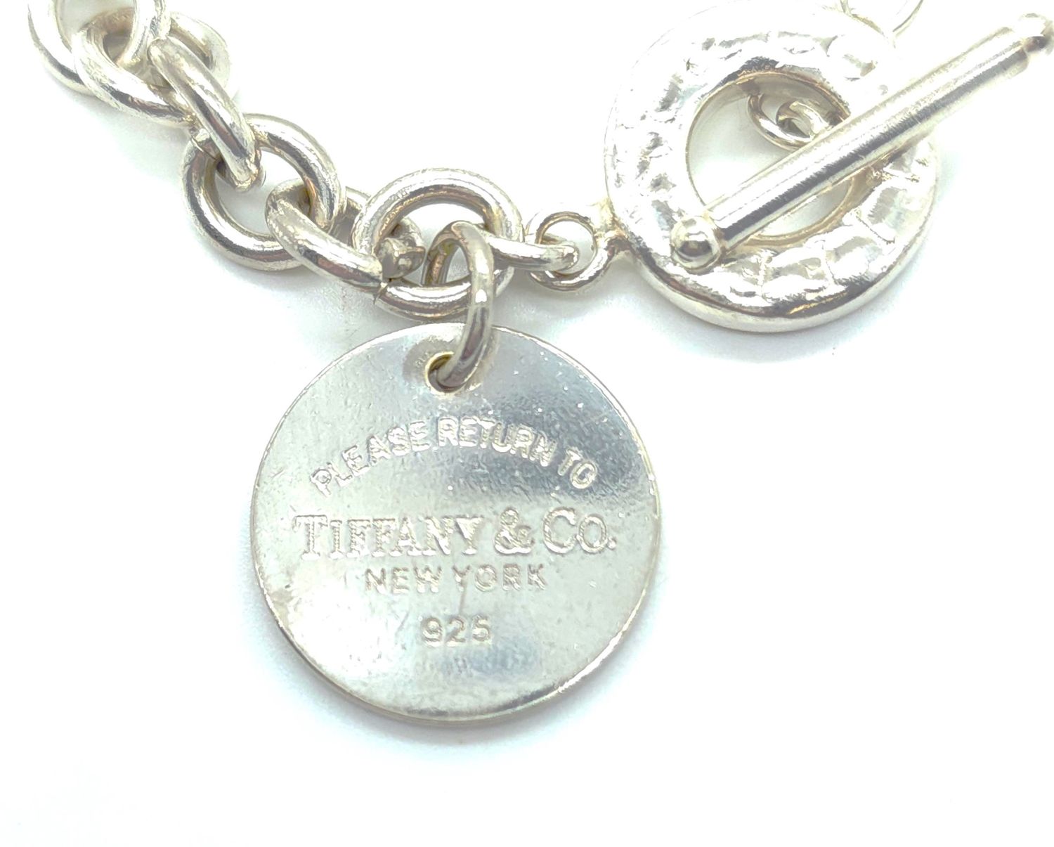 FAUX Please Return to Tiffany Toggle T&amp;Co Bracelet