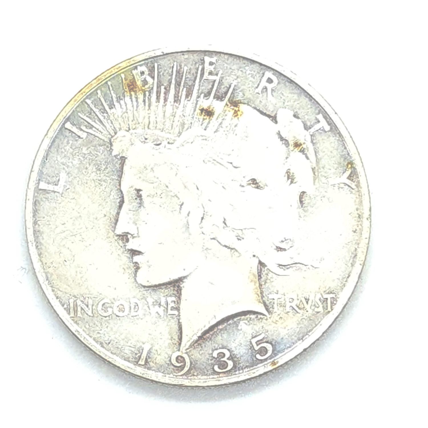 1935-S Peace Silver Dollar