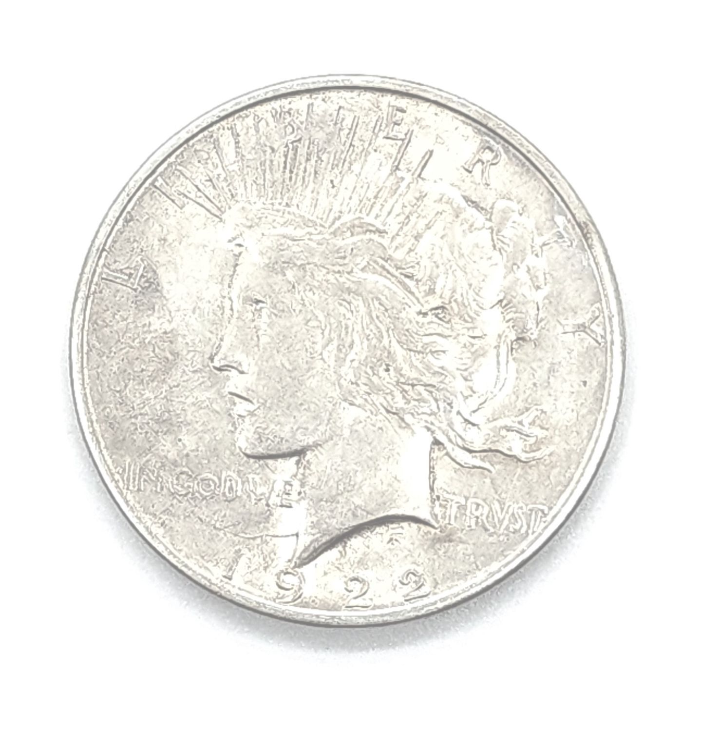 1922-D Peace Silver Dollar