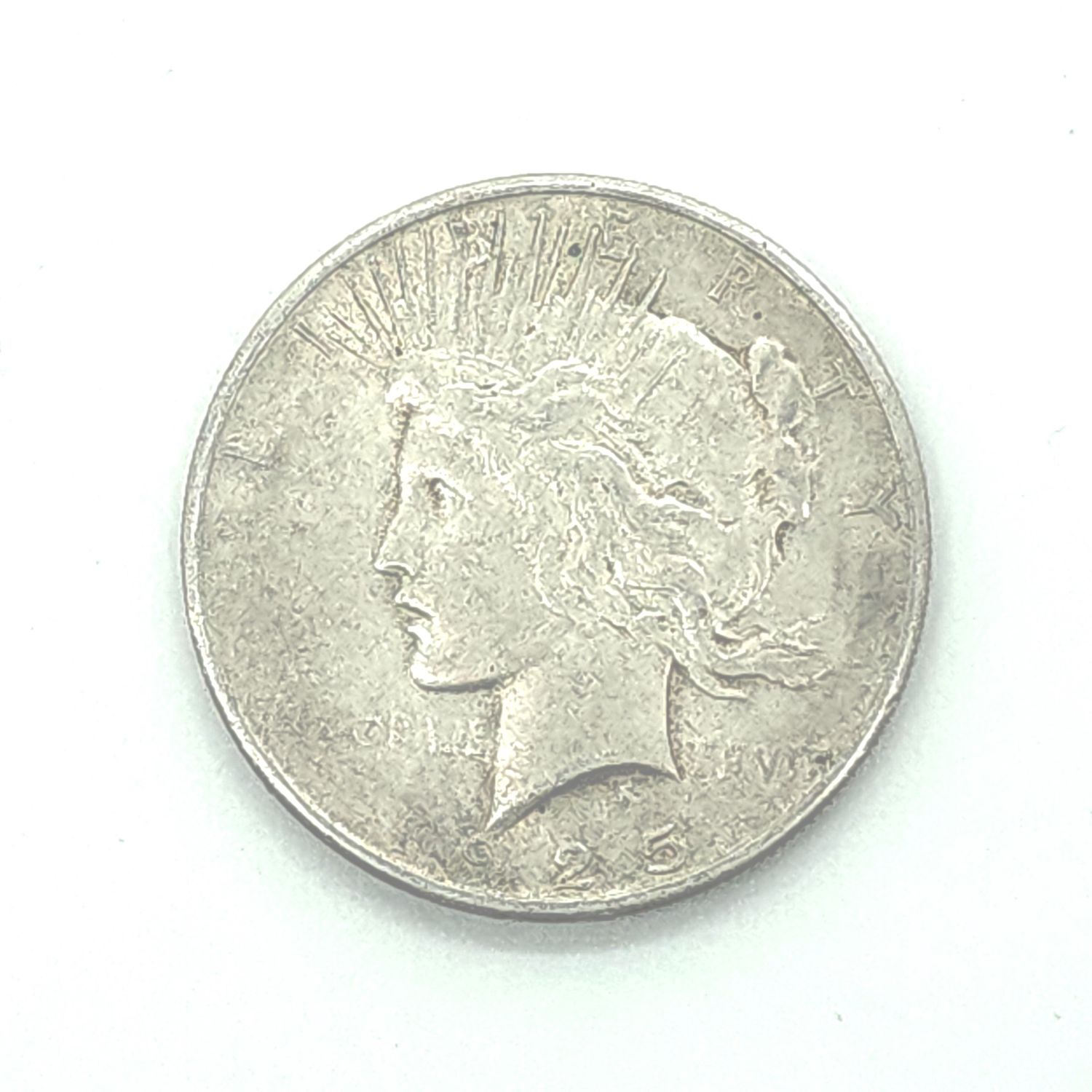 1925 Peace Silver Dollar.
