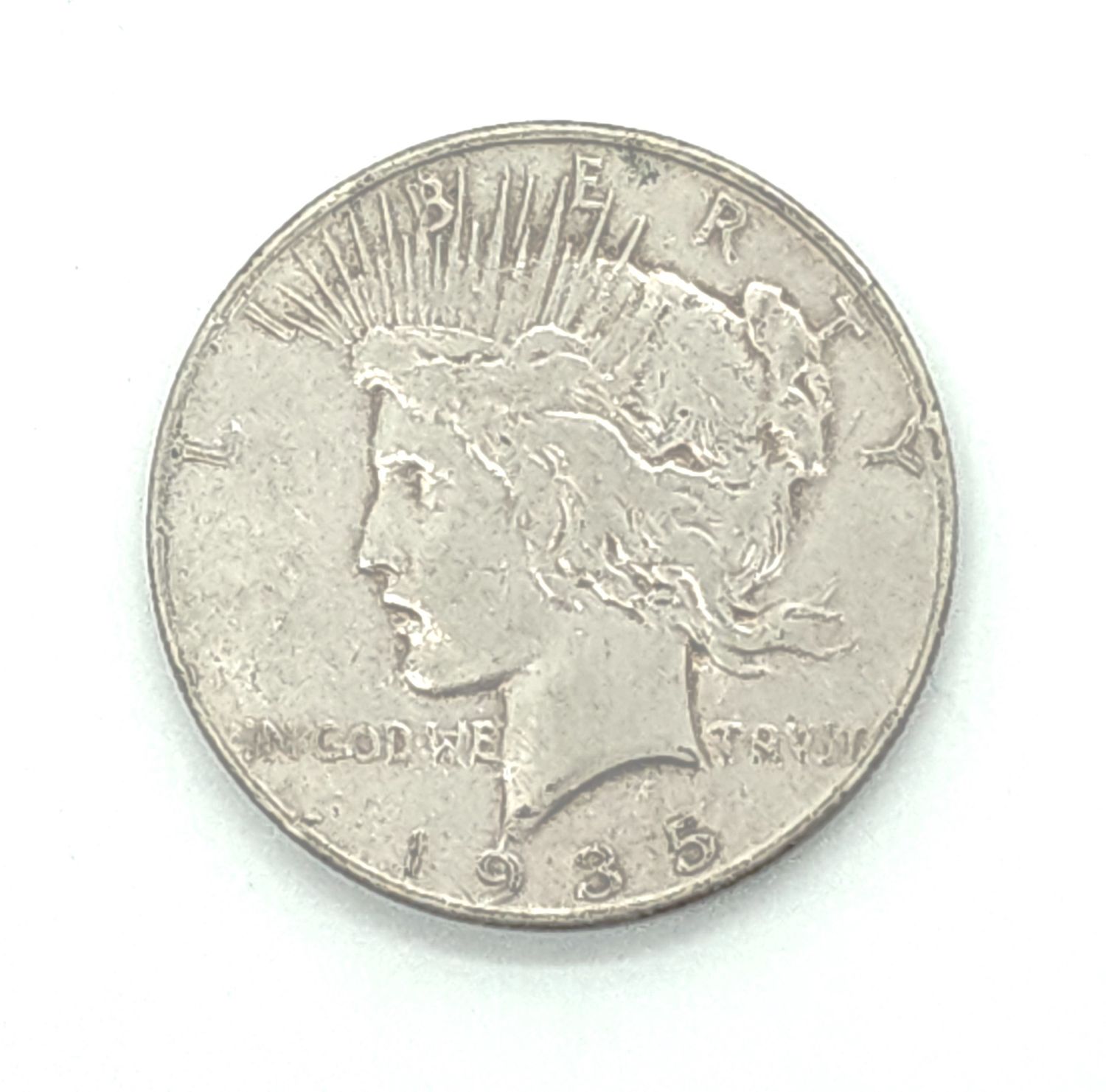 1935 Peace Silver Dollar