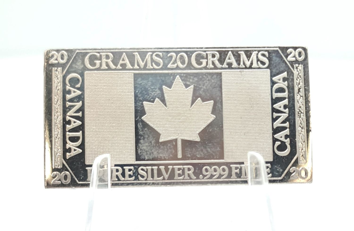 20g Canada Silver Ingot from The Silver Mint