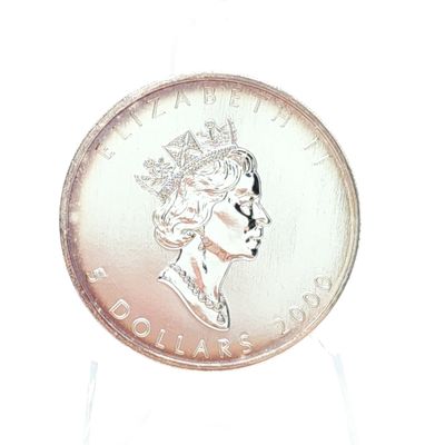 2000 Silver Canadian $5 Maple