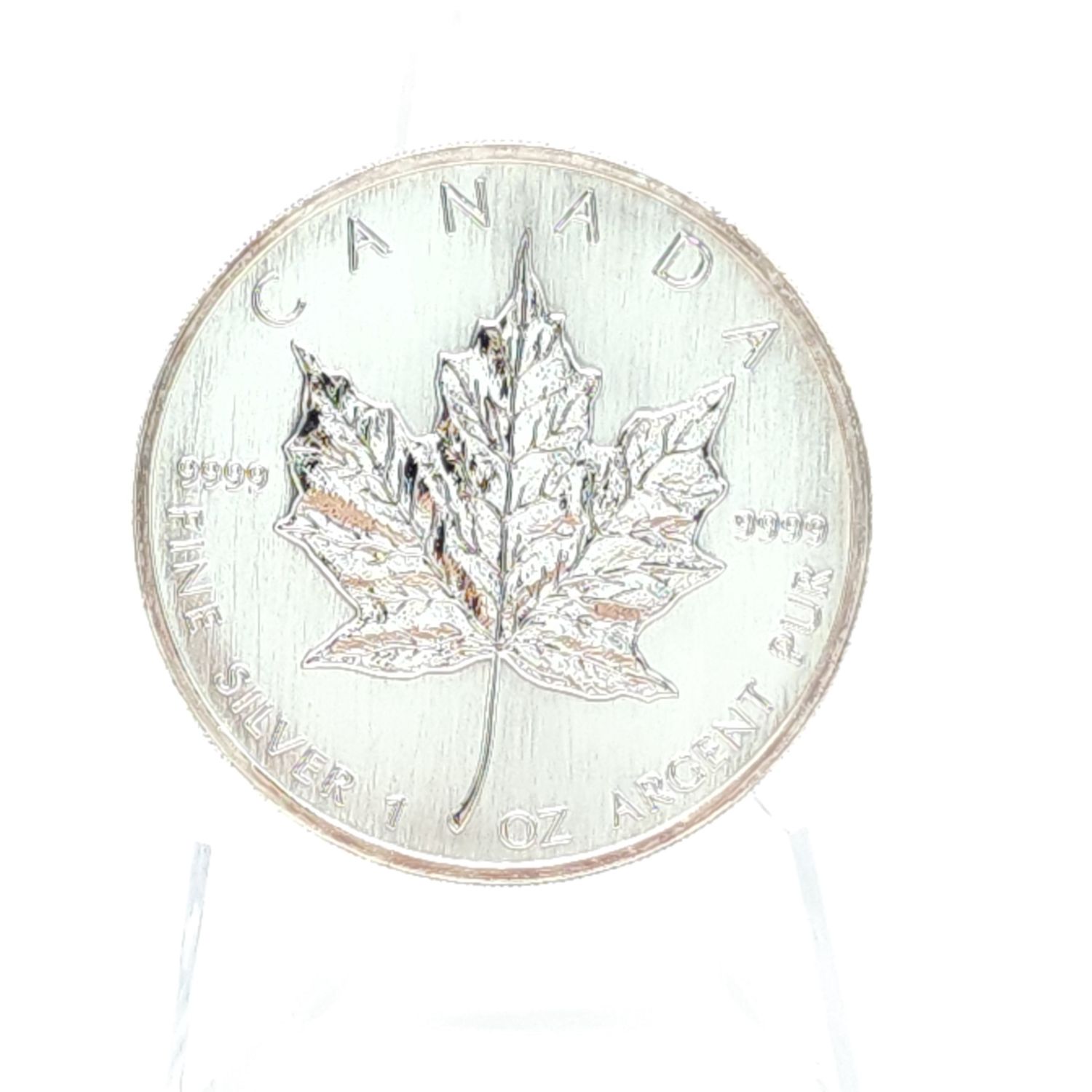2001 Silver Canadian $5 Maple