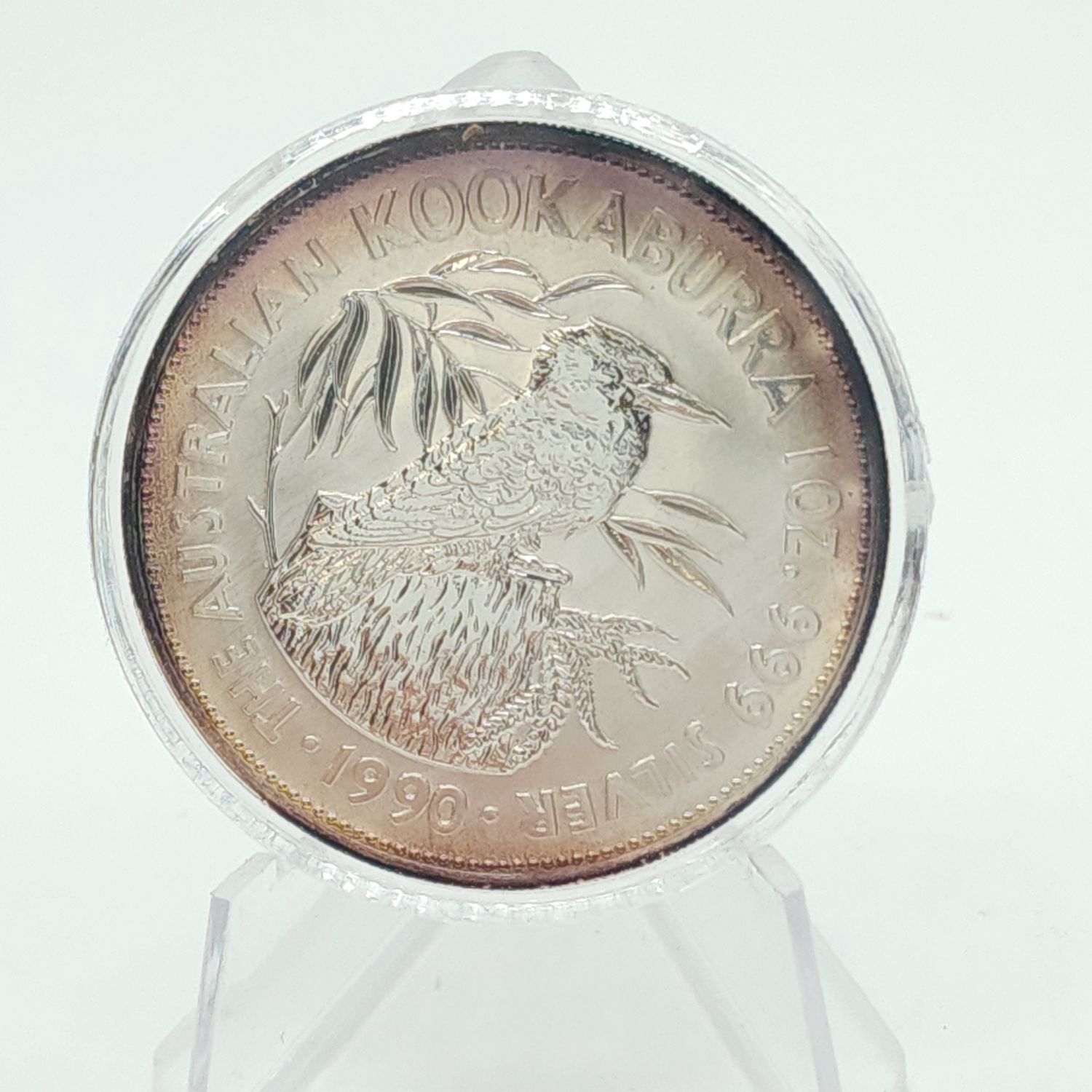 1990  Silver Australian Kookaburra