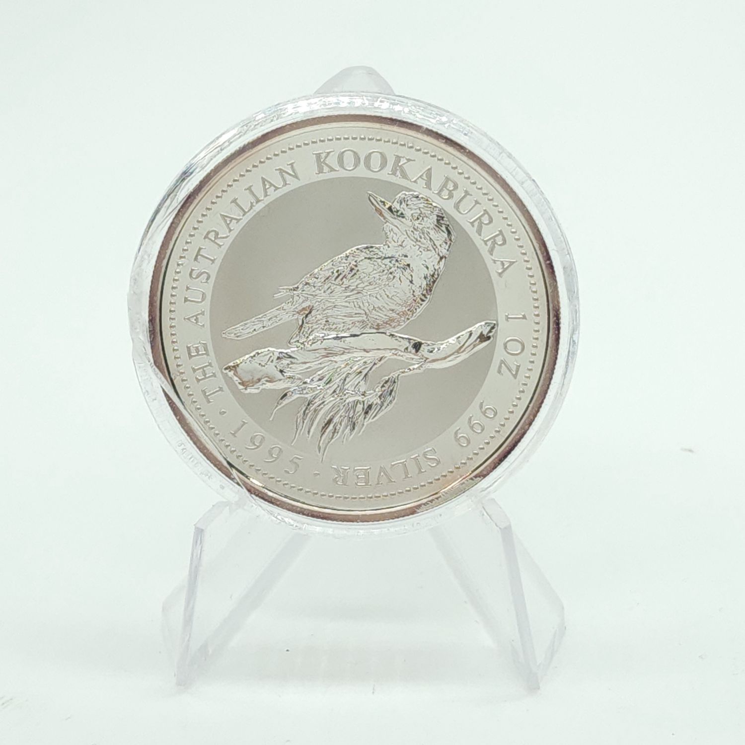 1995  Silver Australian Kookaburra