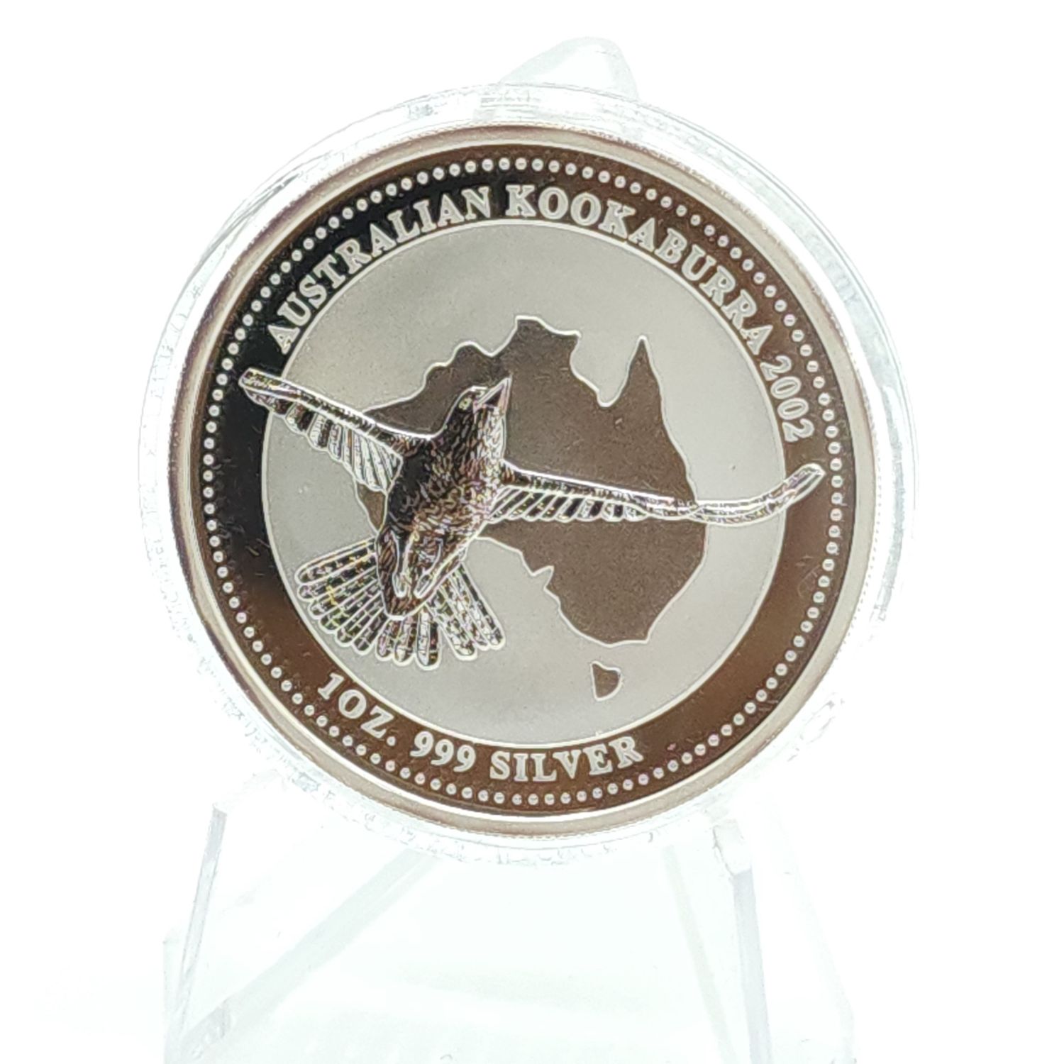 2002  Silver Australian Kookaburra.