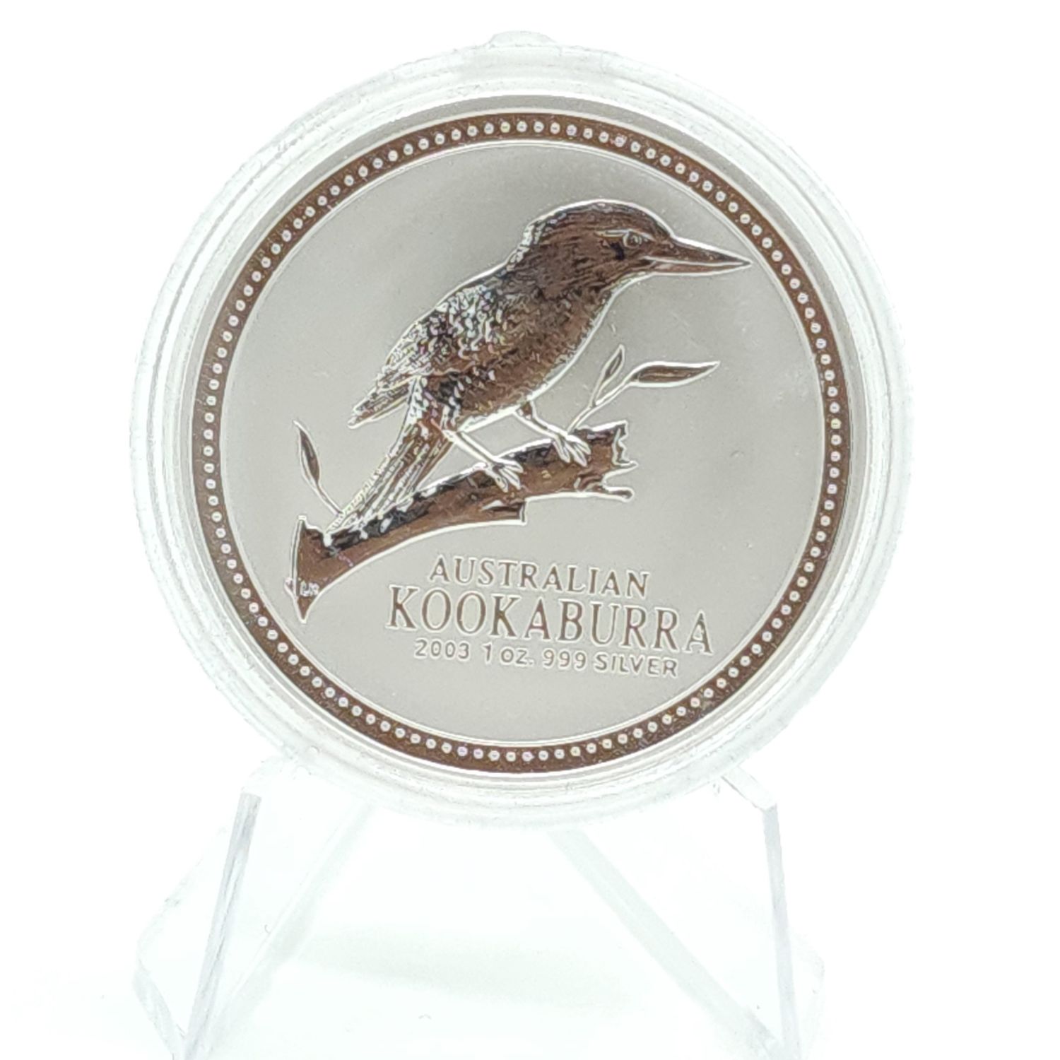 2003  Silver Australian Kookaburra.