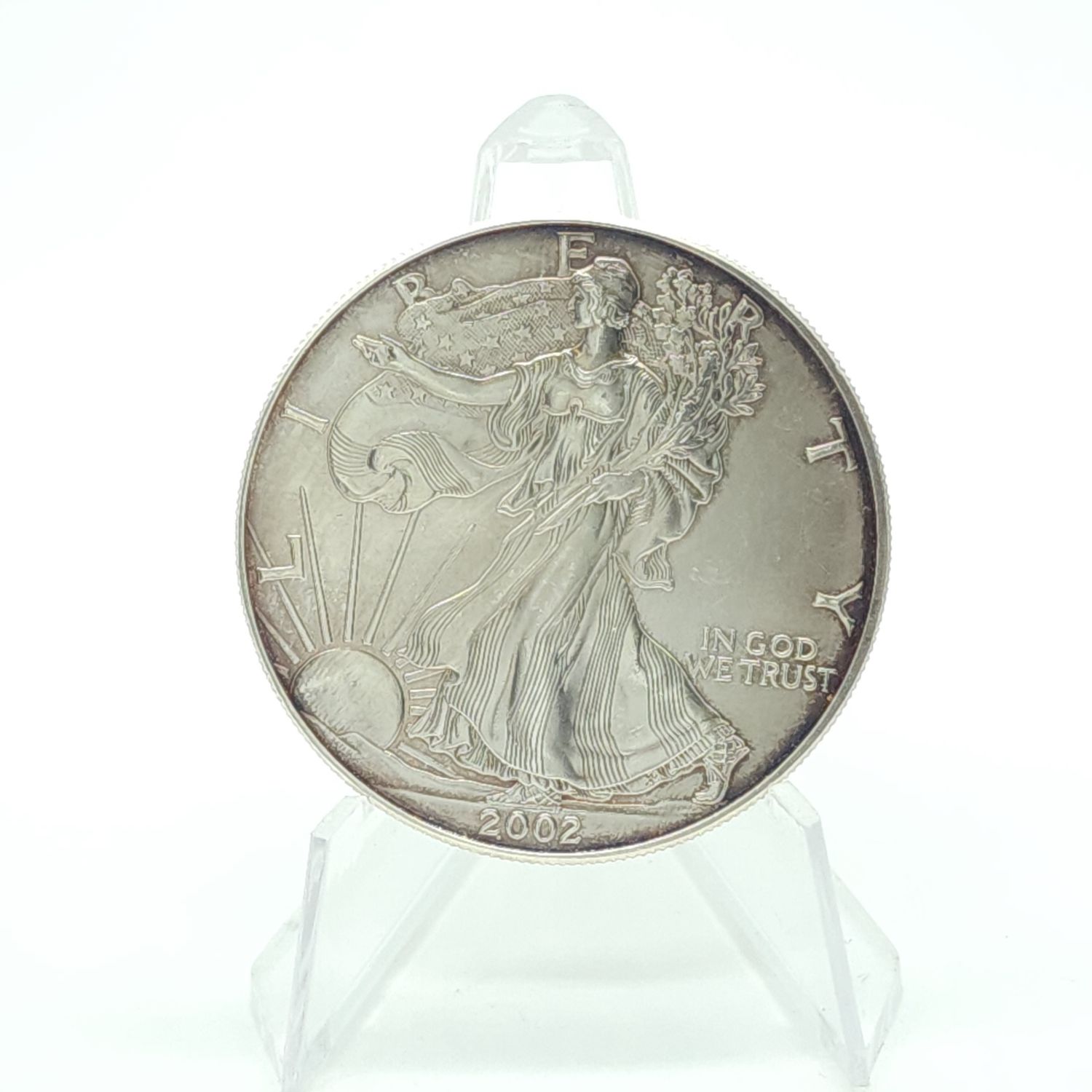2002 American Silver Eagle....
