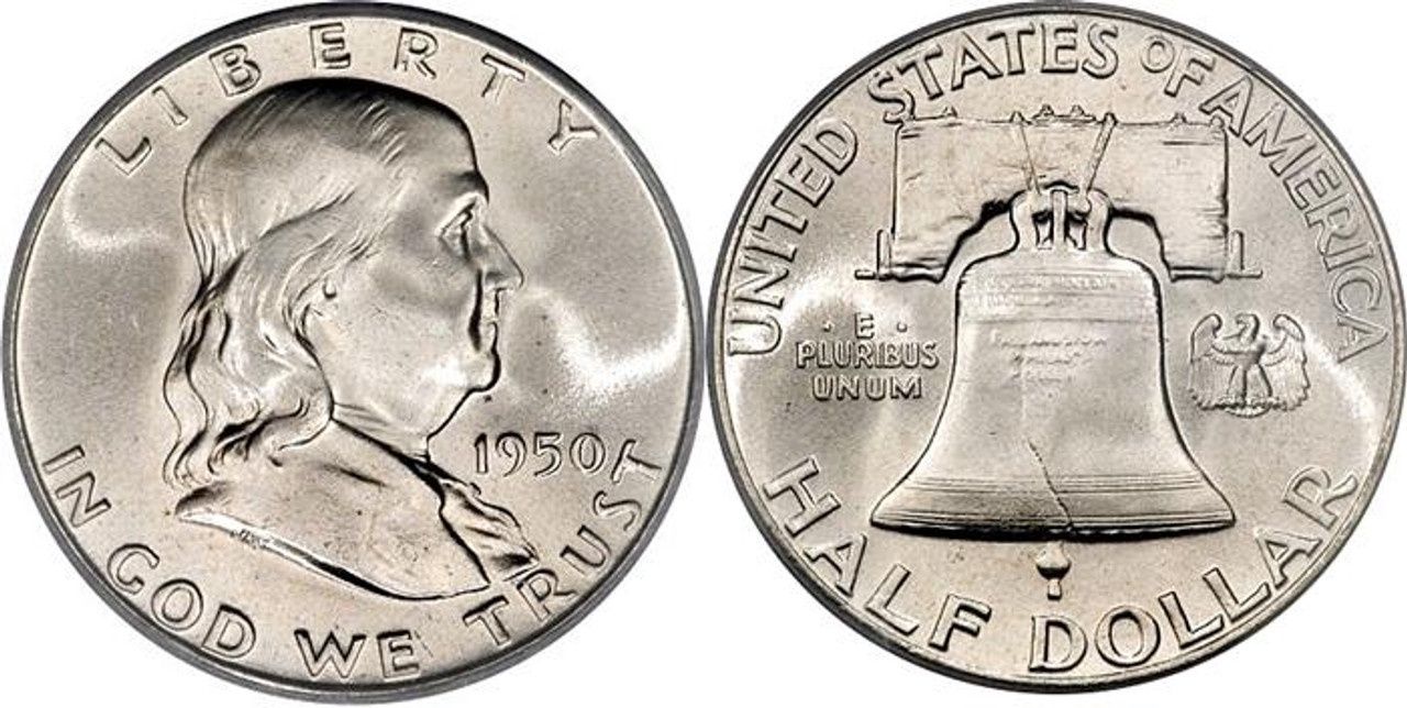 90% Franklin 1/2 Dollar (1948-1963)