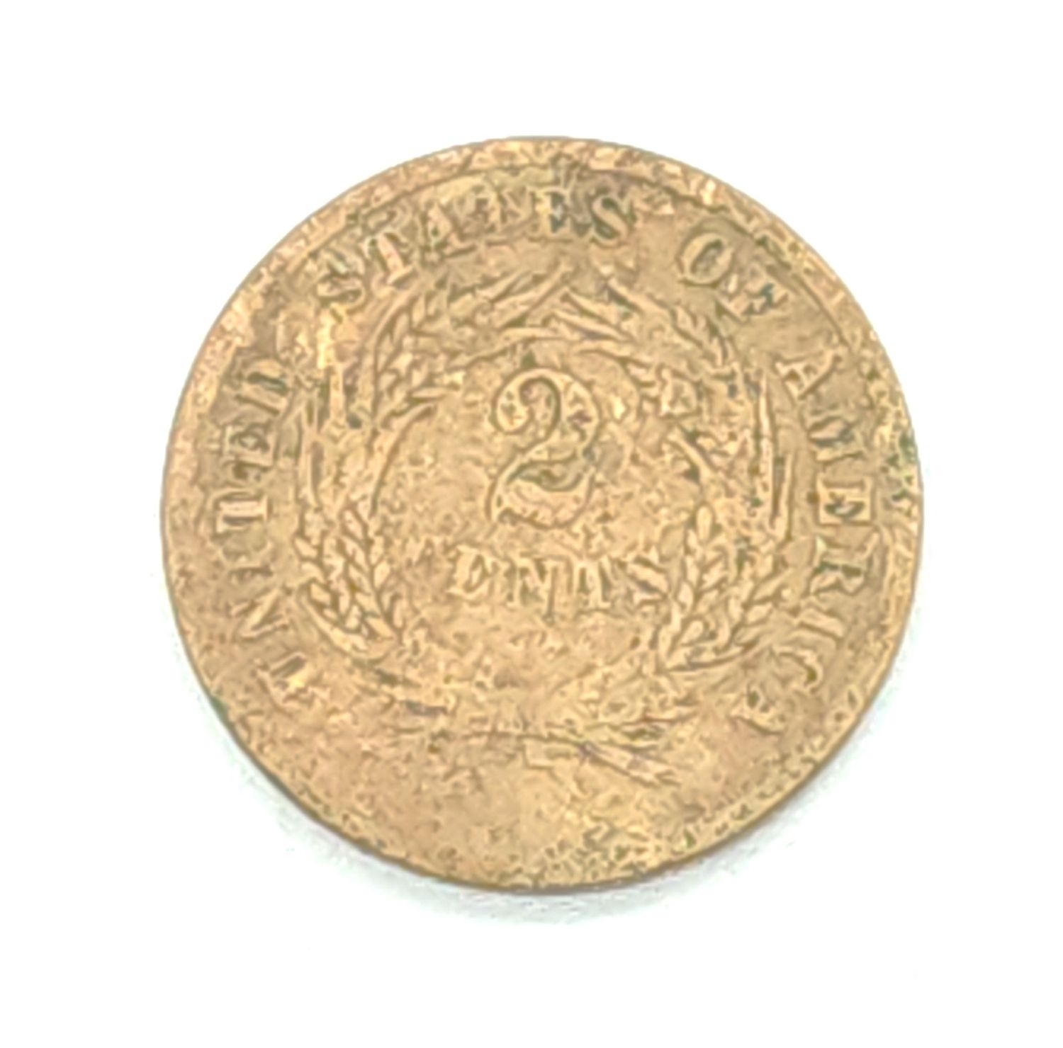 1866 2 Cents