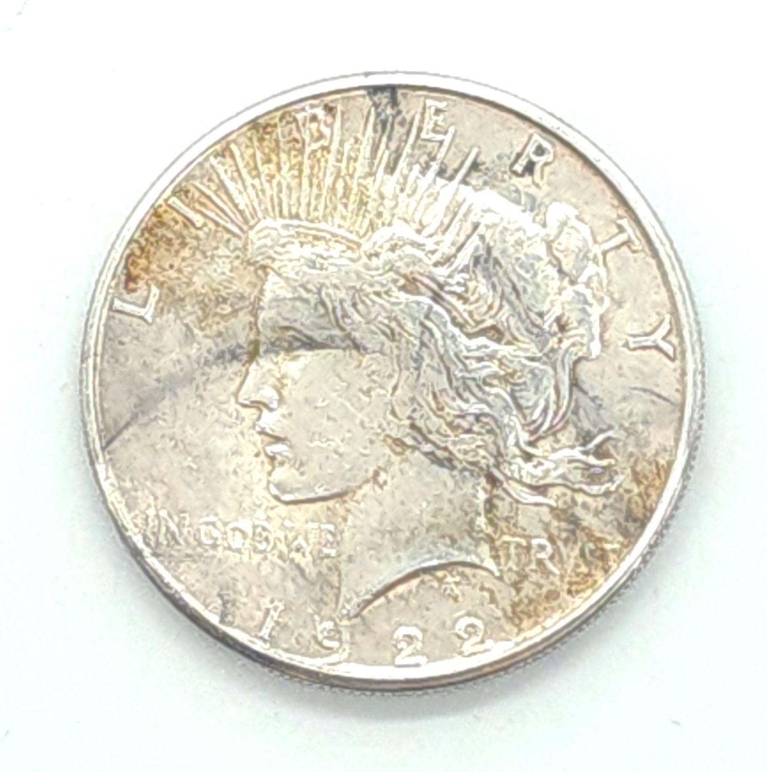 1922 Peace Silver Dollar .