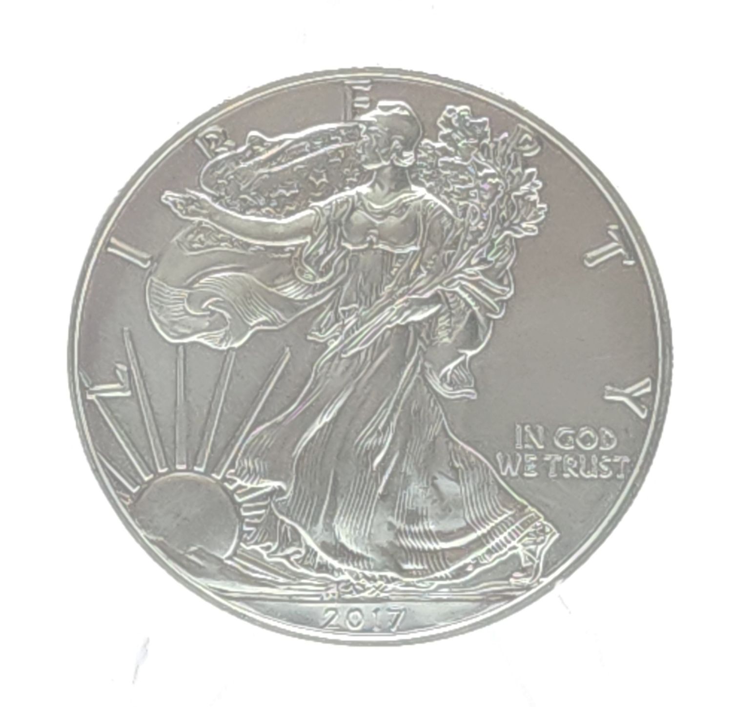 2017 American Silver Eagle .
