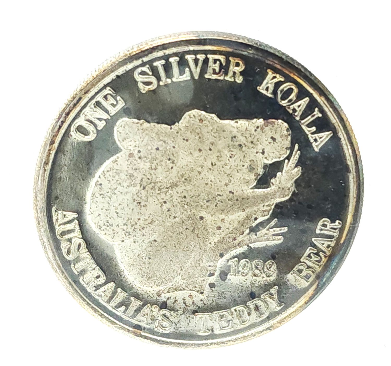 1989 Australia 1oz Silver Koala Coin