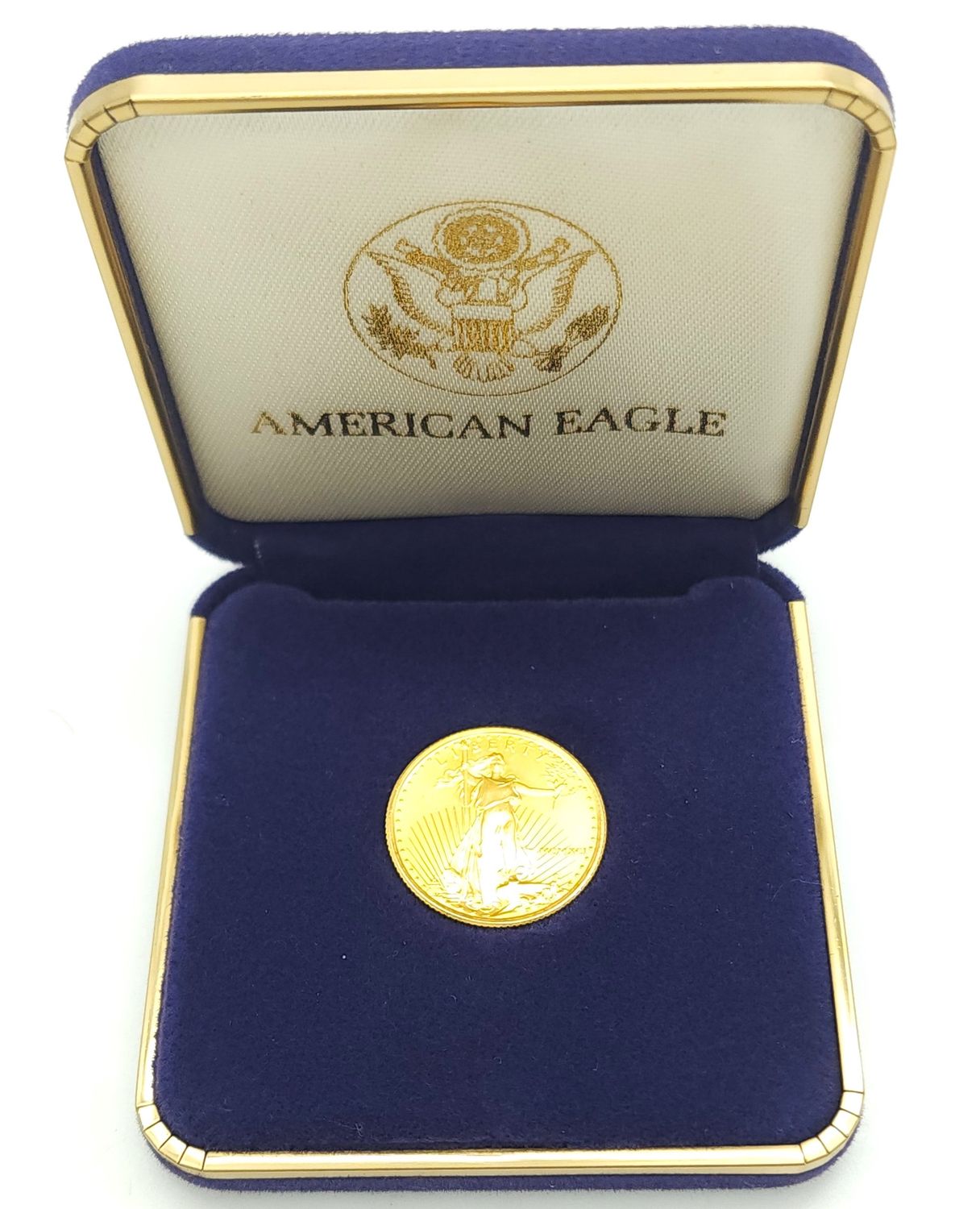 1991 (MCMXCI) 1/4oz American Gold Eagle Coin