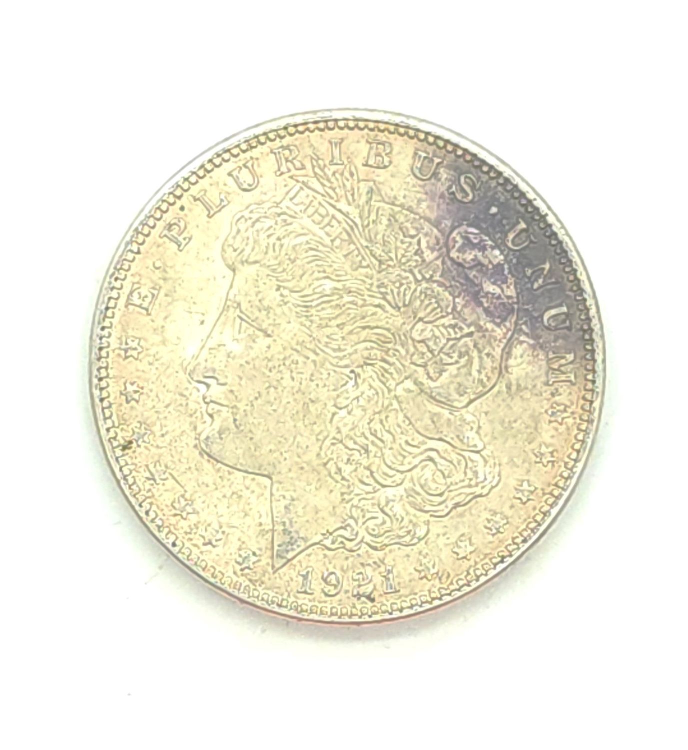 1921 Morgan Silver Dollar .