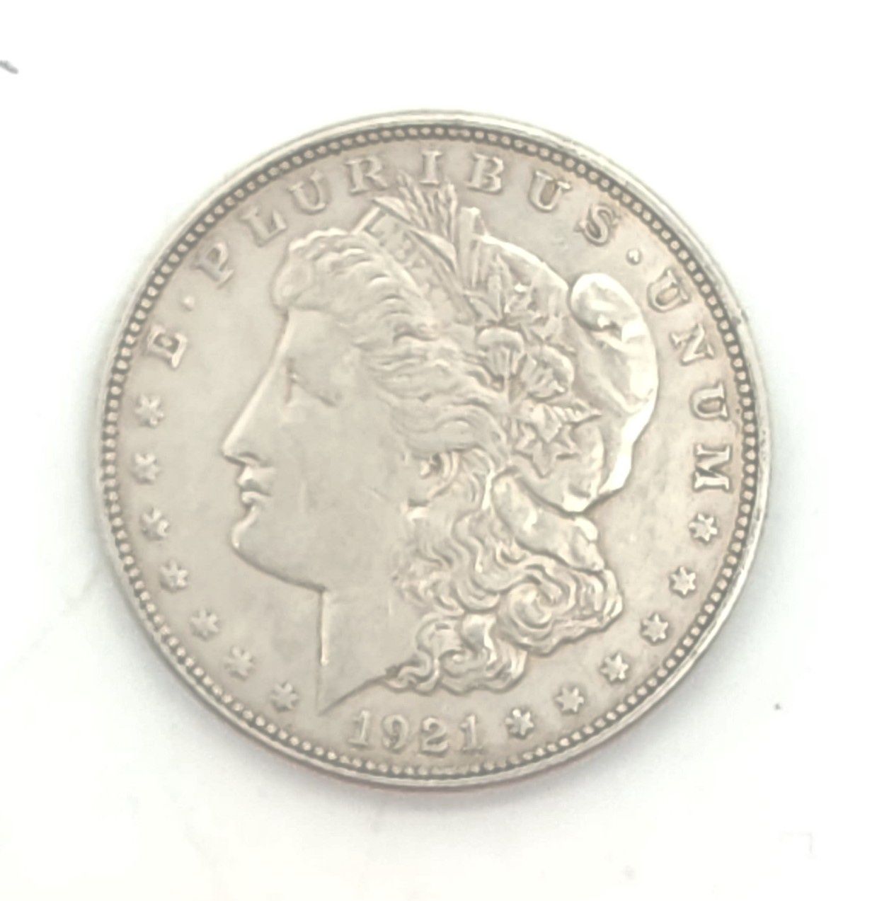 1921 Morgan Silver Dollar    ....