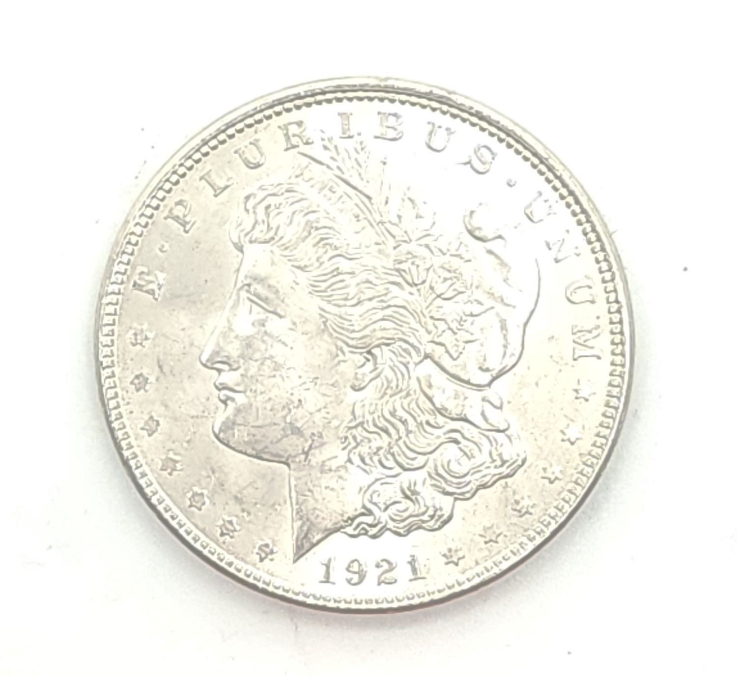 1921 Morgan Silver Dollar     .