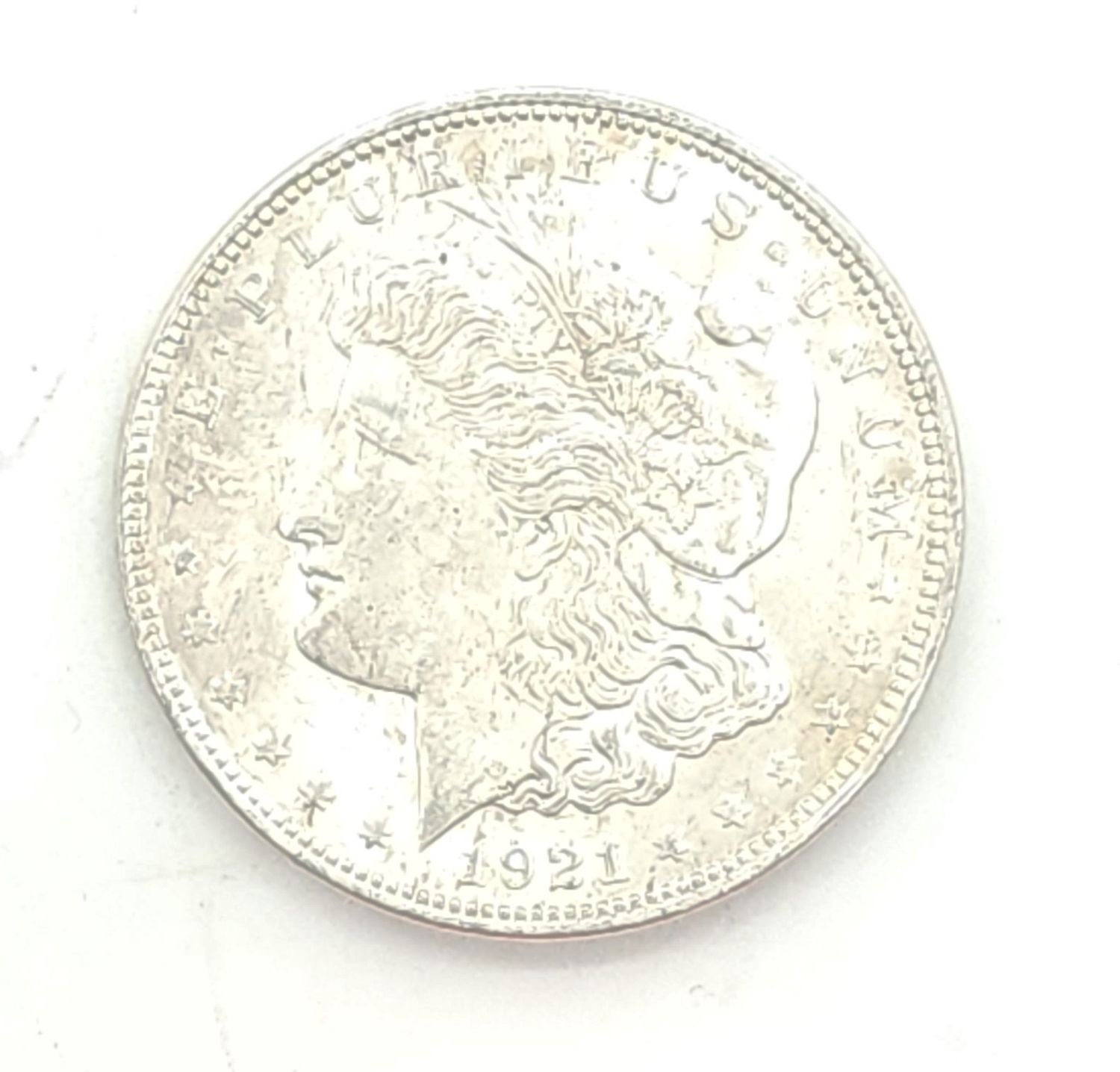 1921 Morgan Silver Dollar     ..