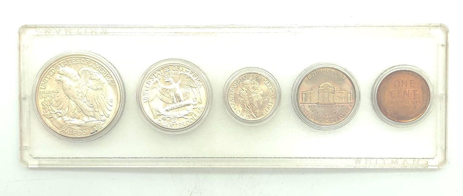 1941 90% Silver Coin Set