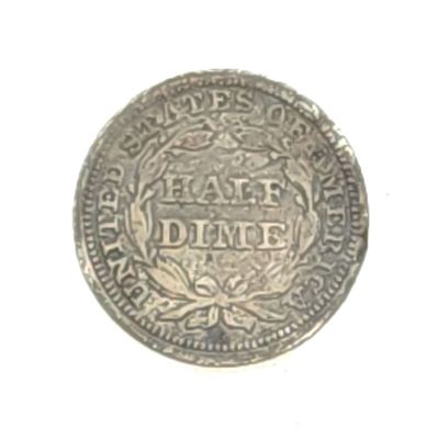 1853 Seated Liberty Half Dime