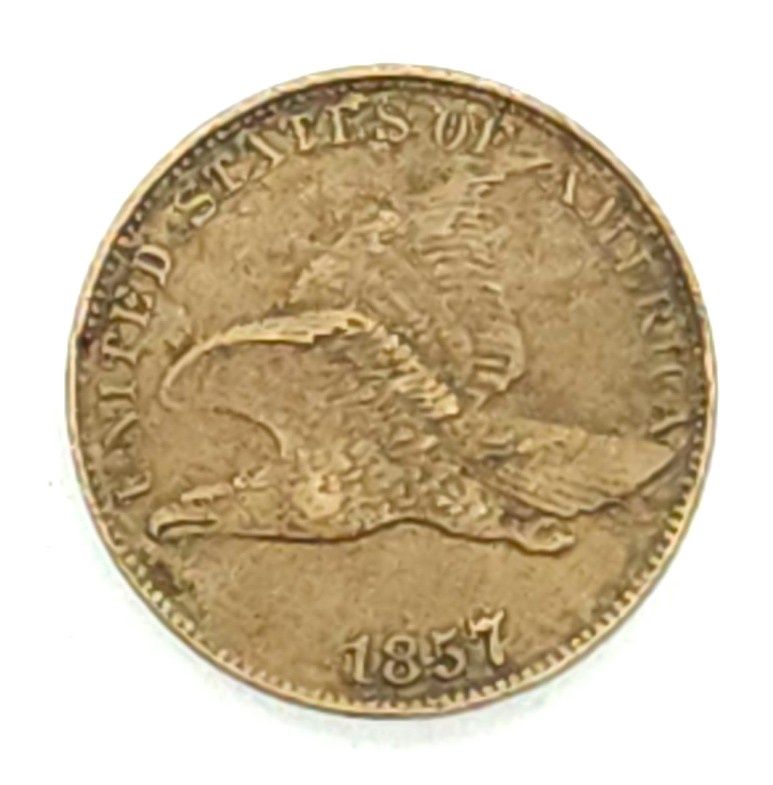 1857 Flying Eagle Cent..