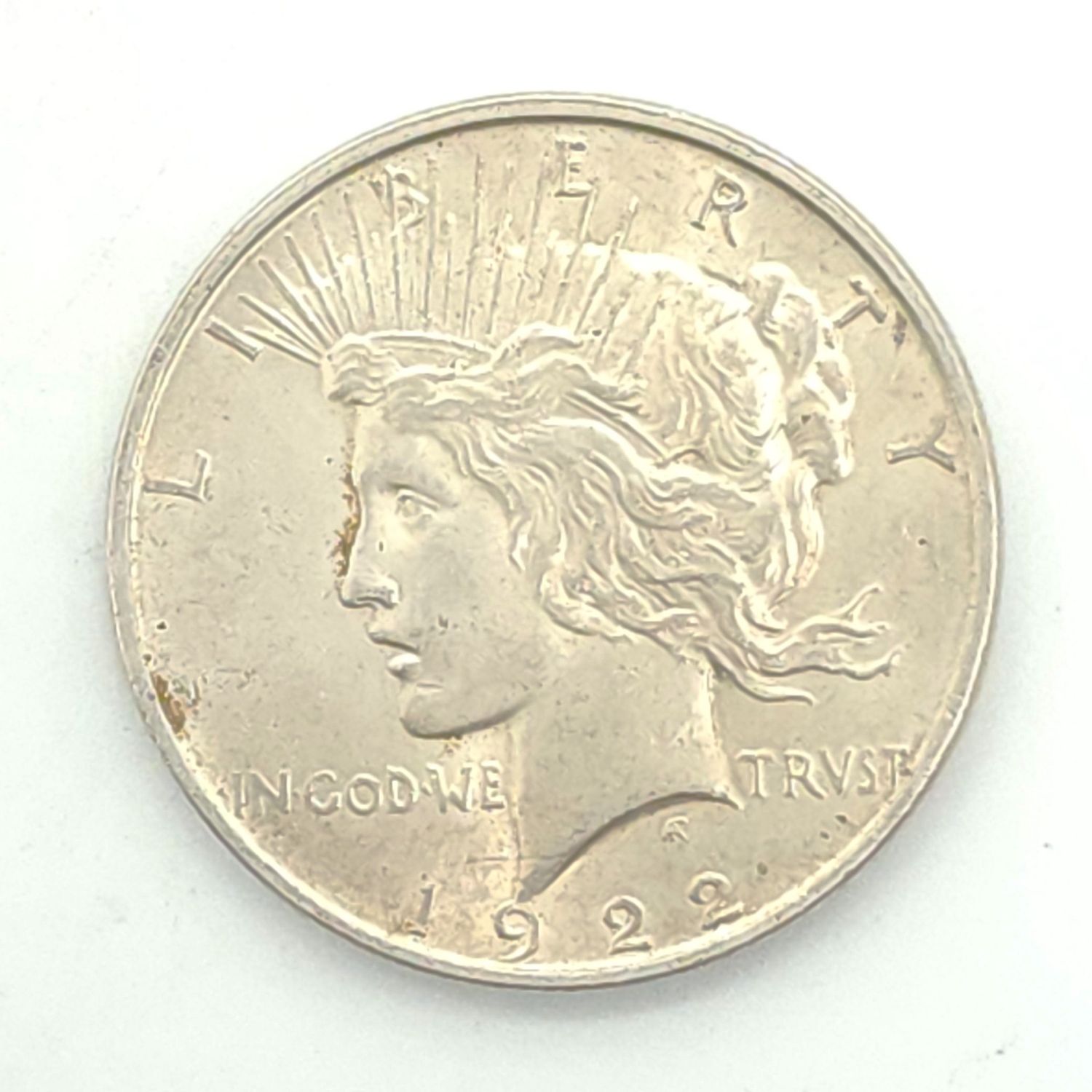 1922-D Peace Silver Dollar .