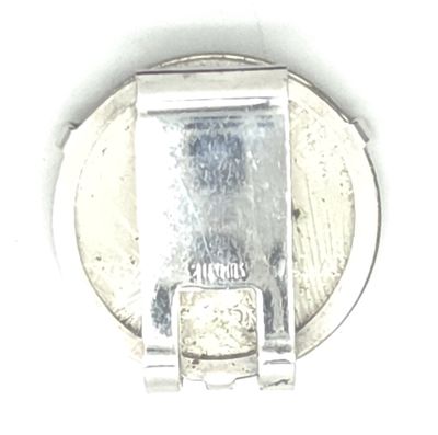 1923 Peace Silver Dollar in SWANK Money Clip