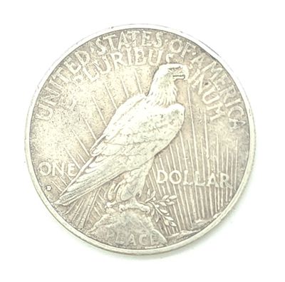 1934-D Peace Silver Dollar - Double Die Obverse