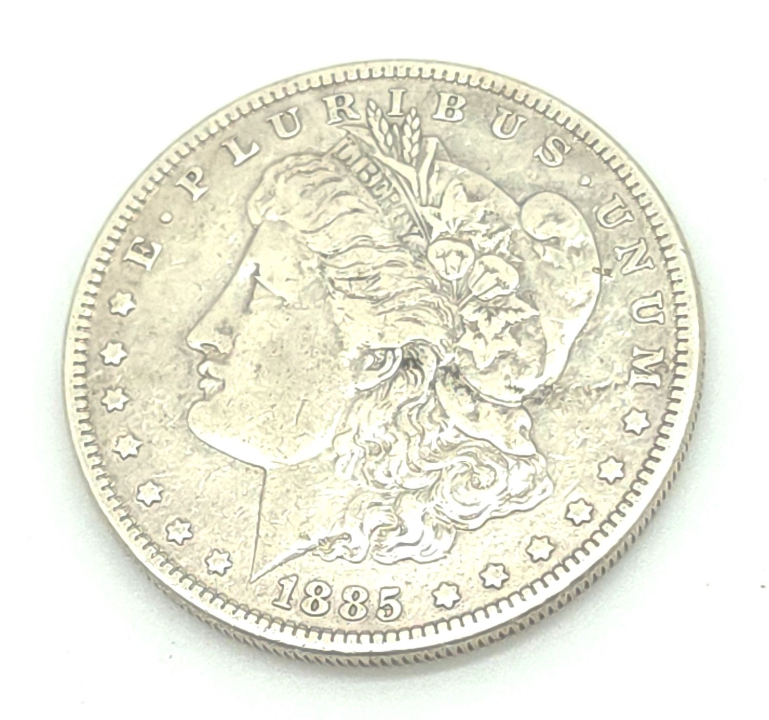 1885 Morgan Silver Dollar .