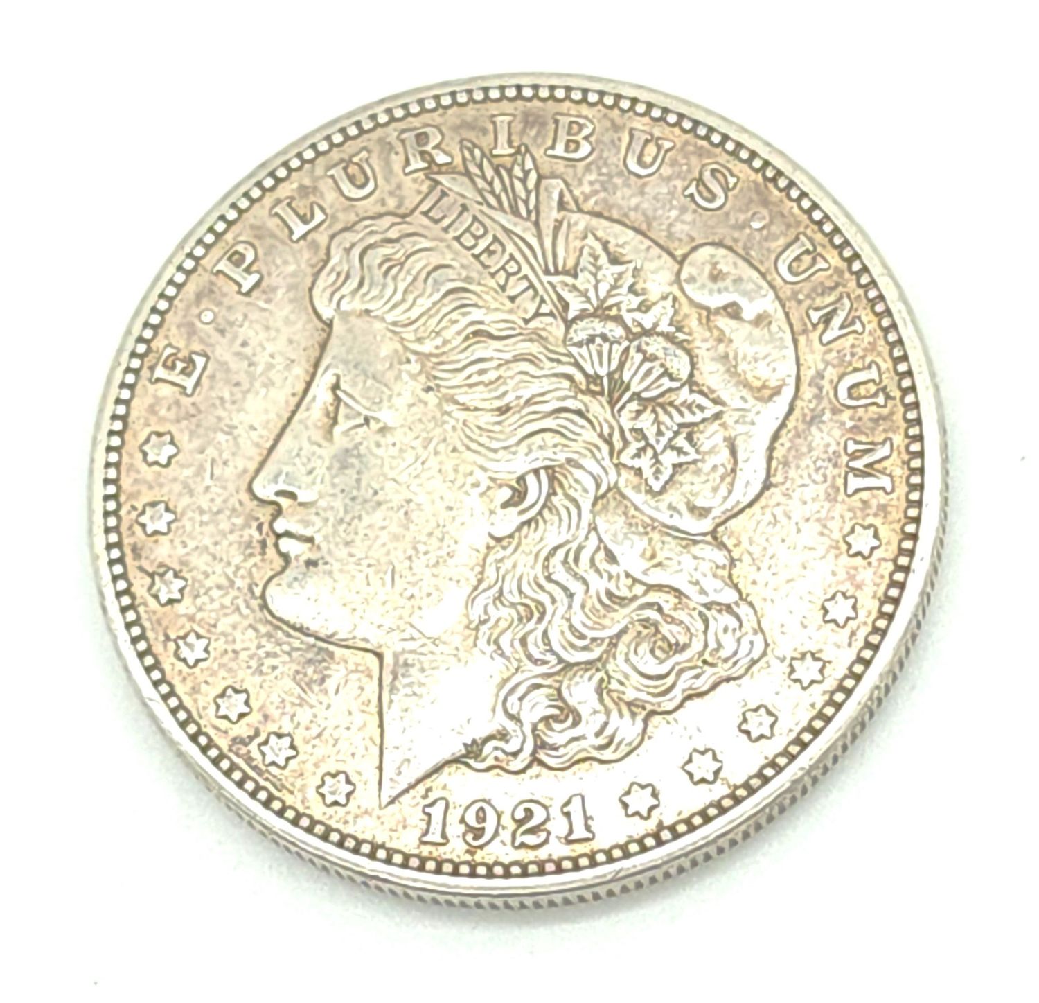 1921-S Morgan Silver Dollar .