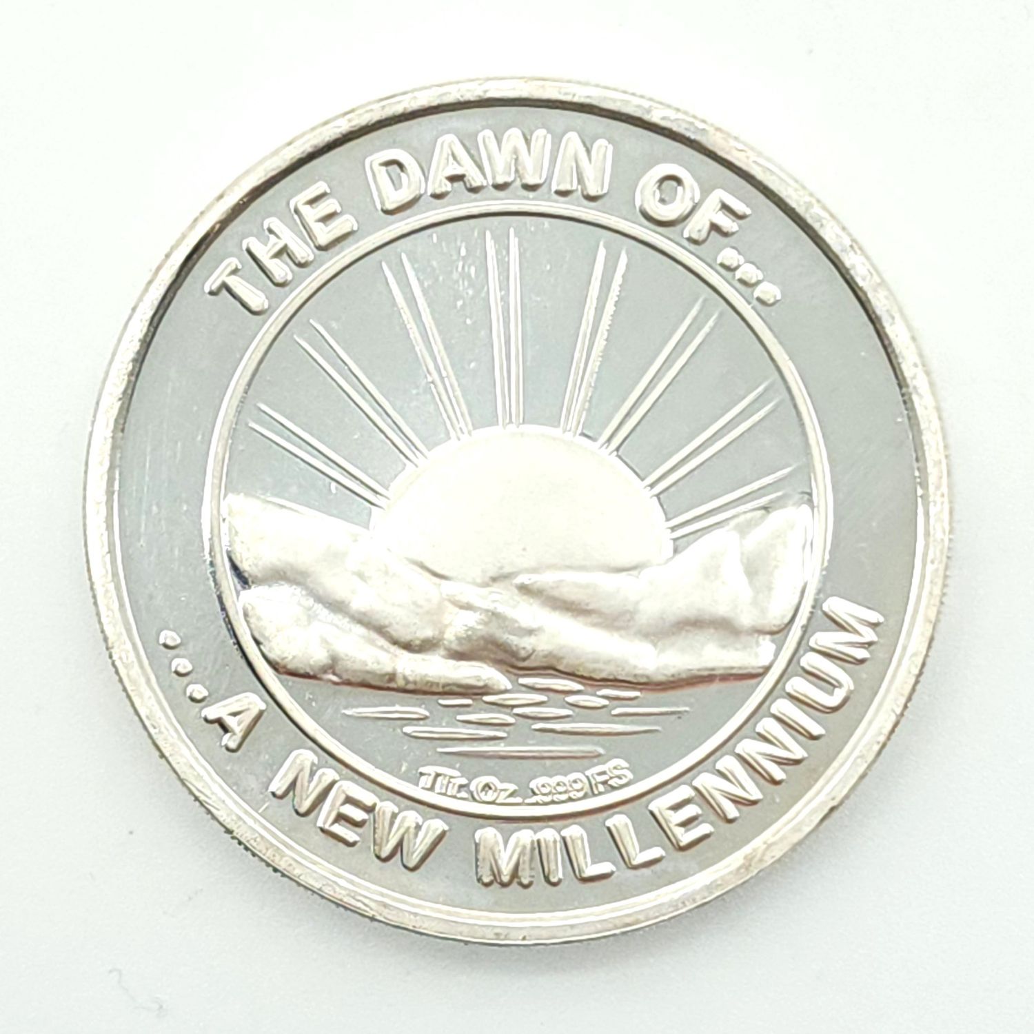 2000 The Dawn of A New Millennium 1oz Silver Round