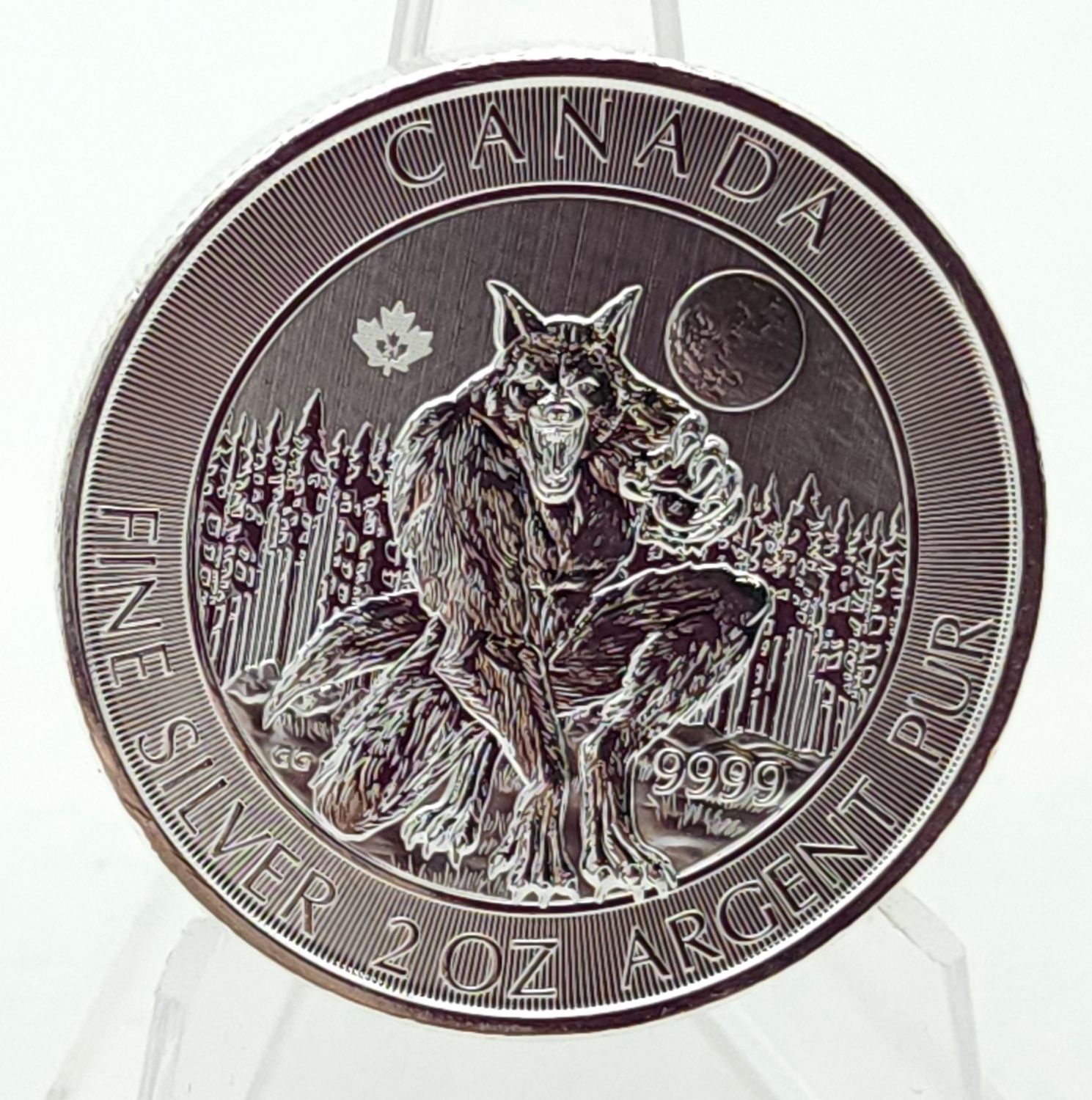 2021 Canada Silver 10 Dollar Werewolf 2oz