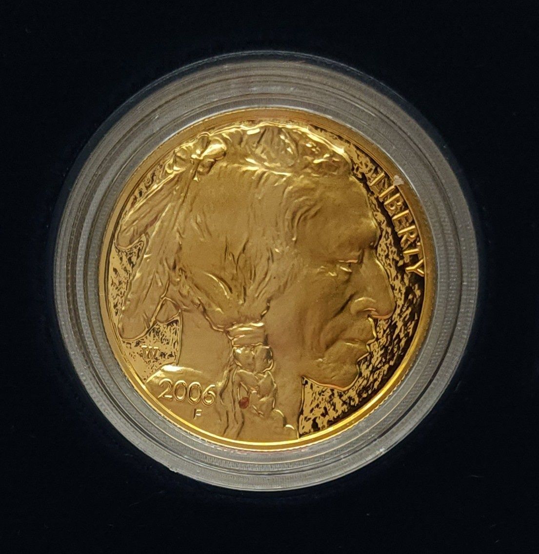 2006 $50 1oz Gold Buffalo/Indian Head Gold Coin.