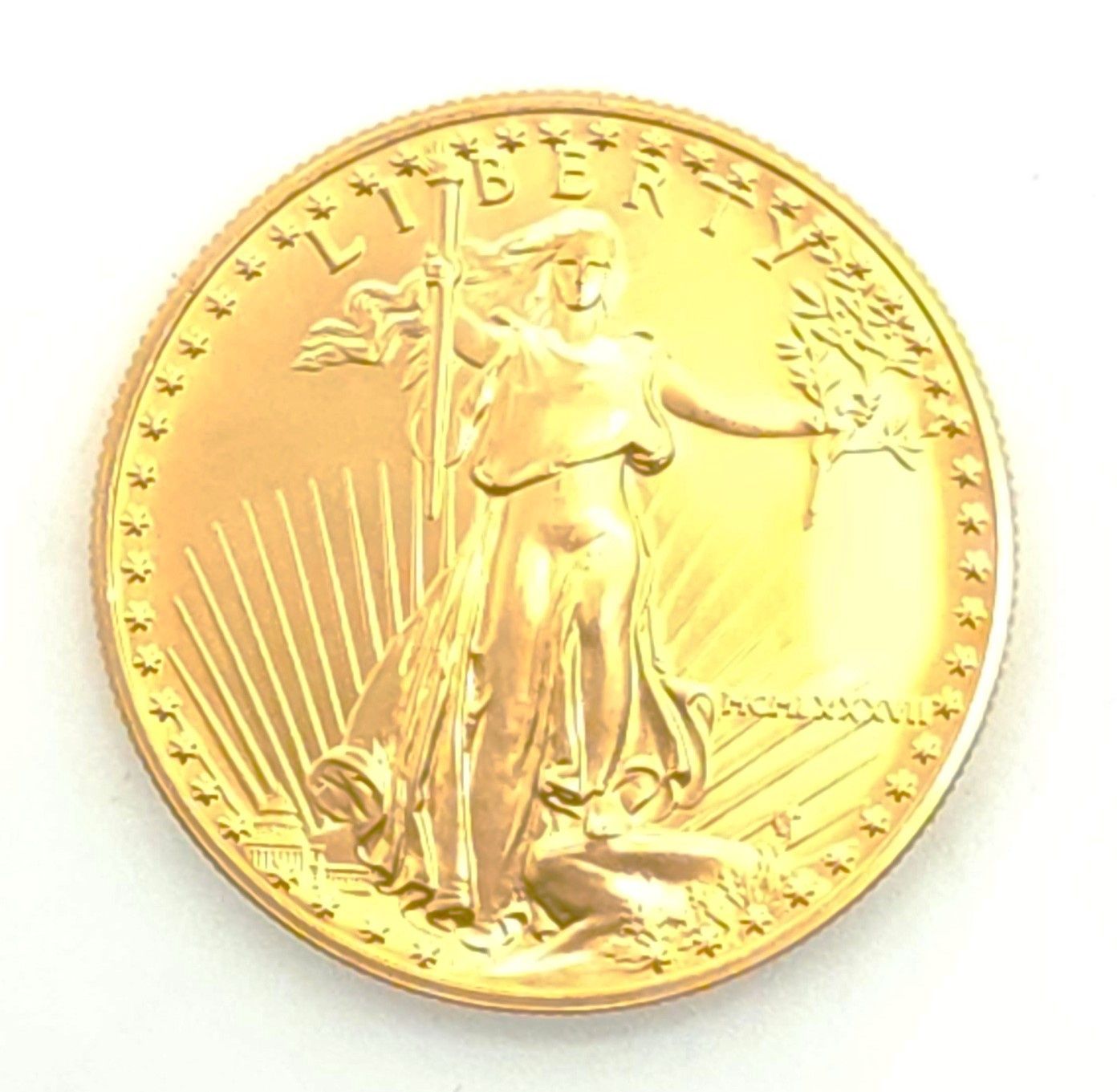 1987 (MCMLXXXVII) 1oz Gold Eagle Coin