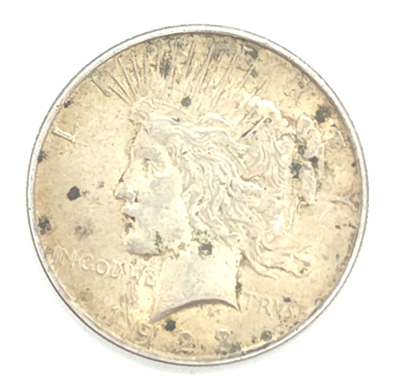1923 Peace Silver Dollar ..