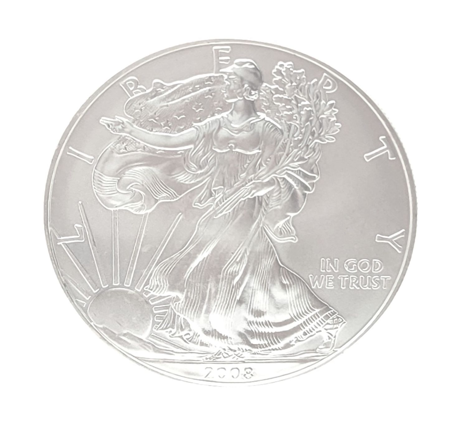 2008 American Silver Eagle .