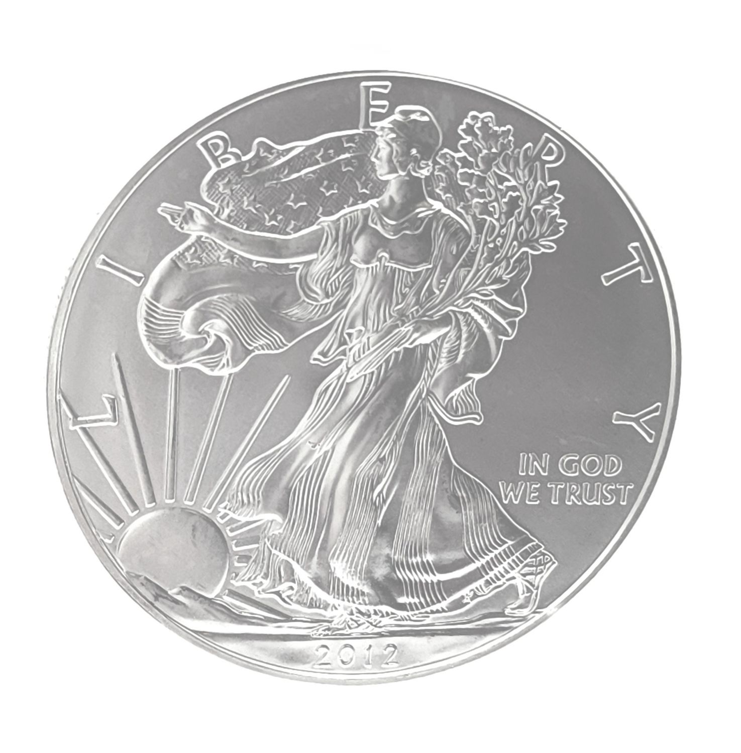 2012 American Silver Eagle .