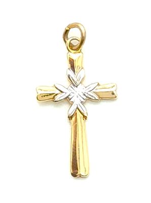 1/20 14k Gold Filled Cross Charm