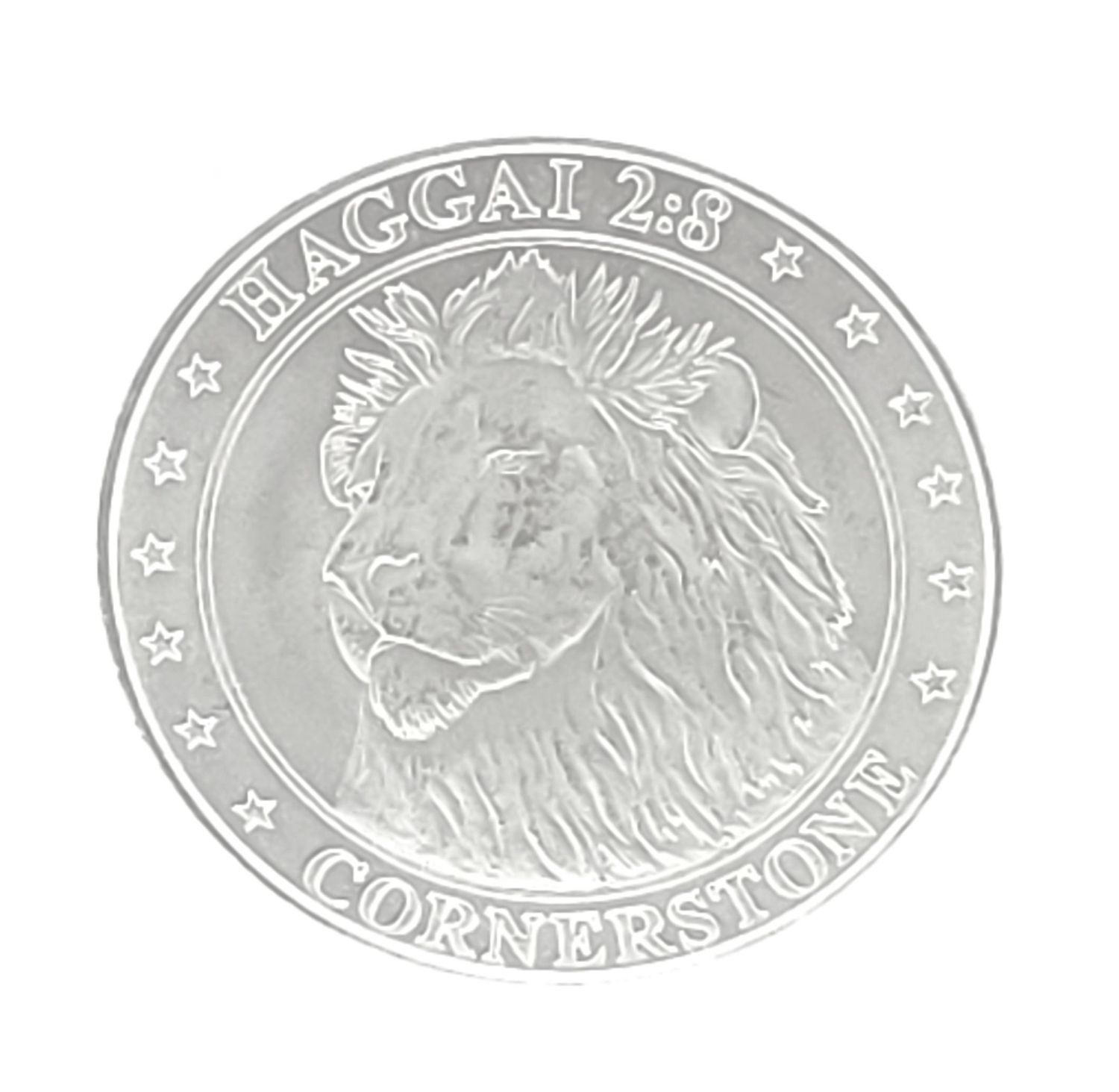 1oz Cornerstone Mint Lion Silver Round