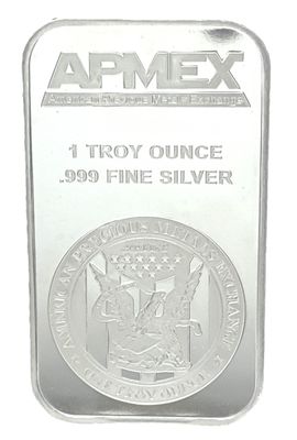 1oz APMEX Silver Bar