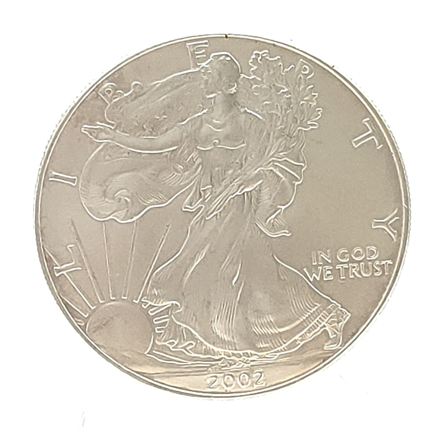 2002 American Silver Eagle .