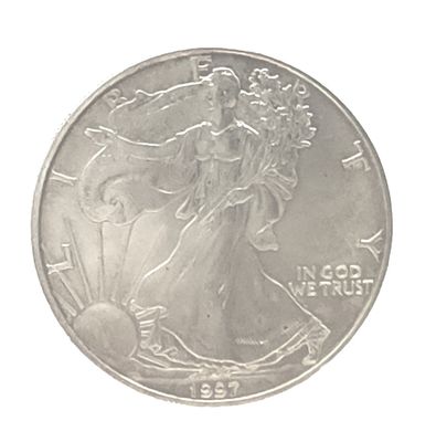 1997 American Silver Eagle .