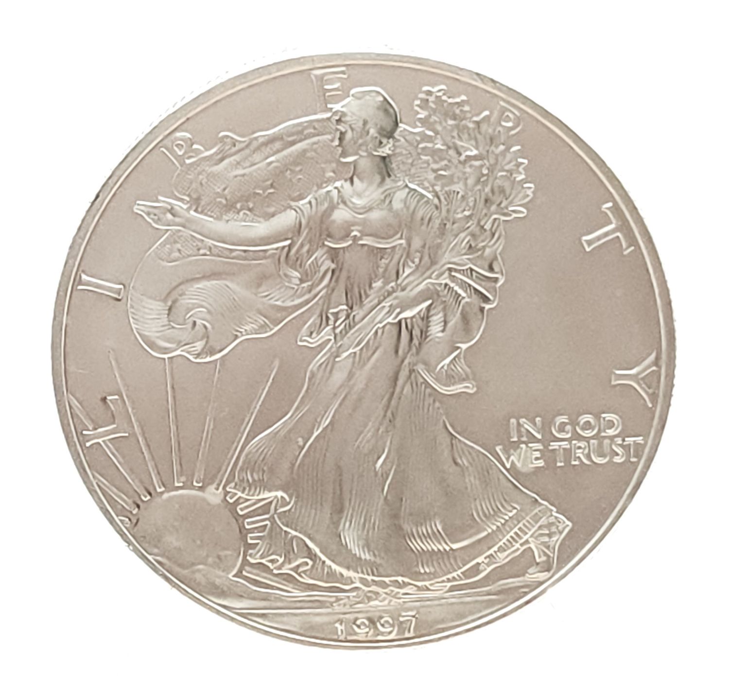 1997 American Silver Eagle ..