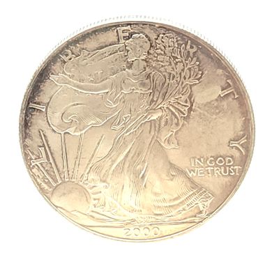 2000 American Silver Eagle .
